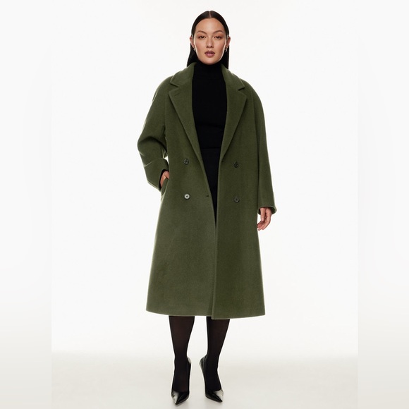 Babaton Jackets & Blazers - Babaton The Slouch M Forest Green